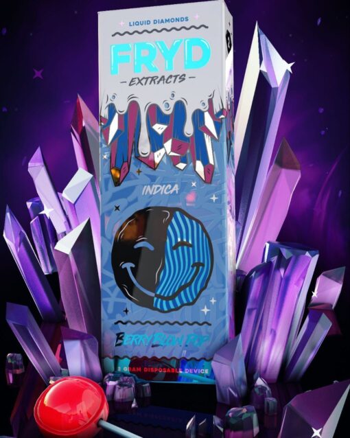 Berry Blow Pop Fryd Carts