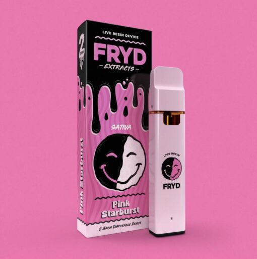 Pink Starburst Fryd Carts